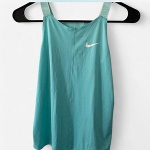 Girls Nike Teal athletic tank top ( girls medium)